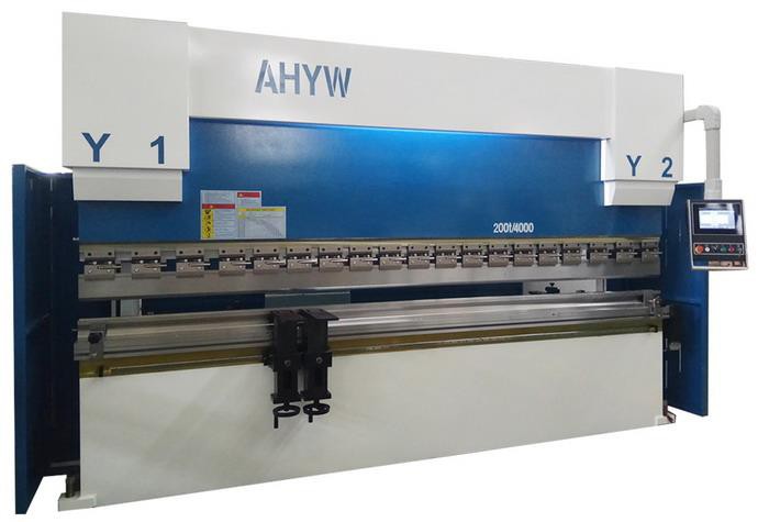AHYW Yawei 5 axis 200t4m cnc press brakes DELEM DA53T DA66T DA69T